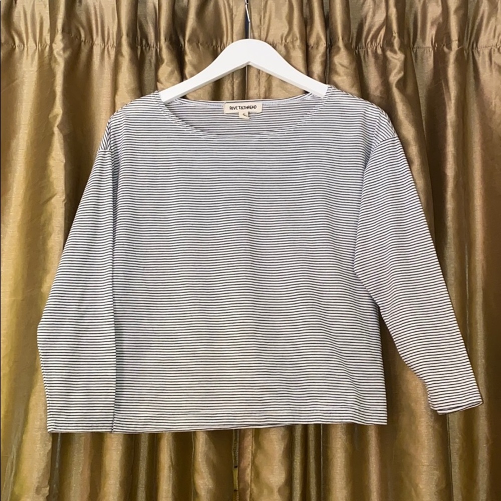 Madewell (Rivet & Thread) • Striped Tee - Picture 1 of 4